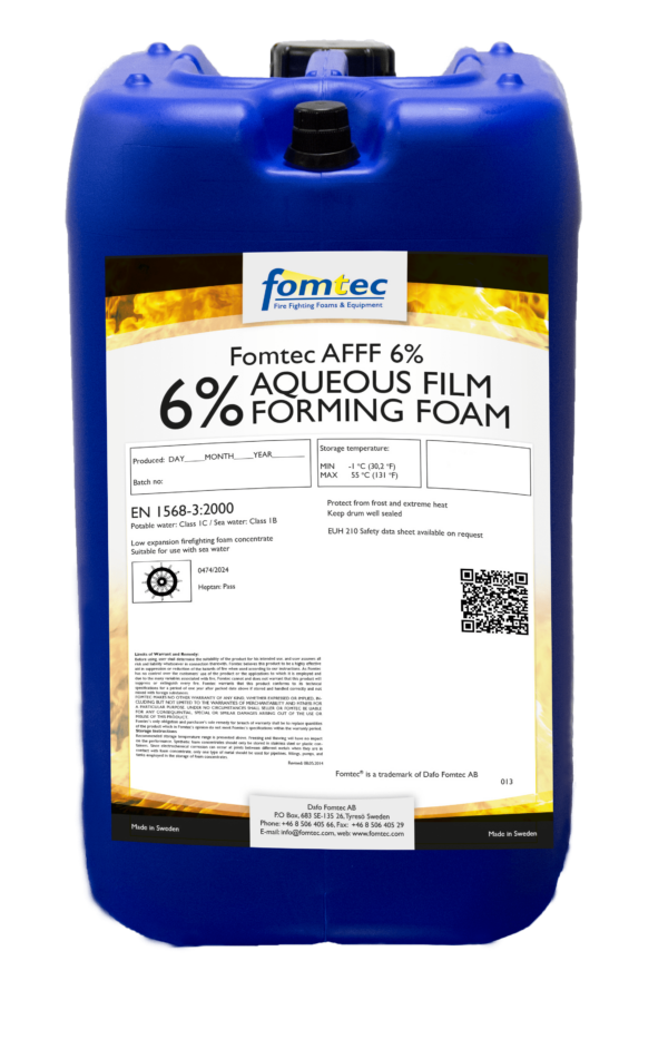 Fomtec AFFF 6%