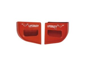 Lifebuoy release slide bracket (set of 2 pcs)