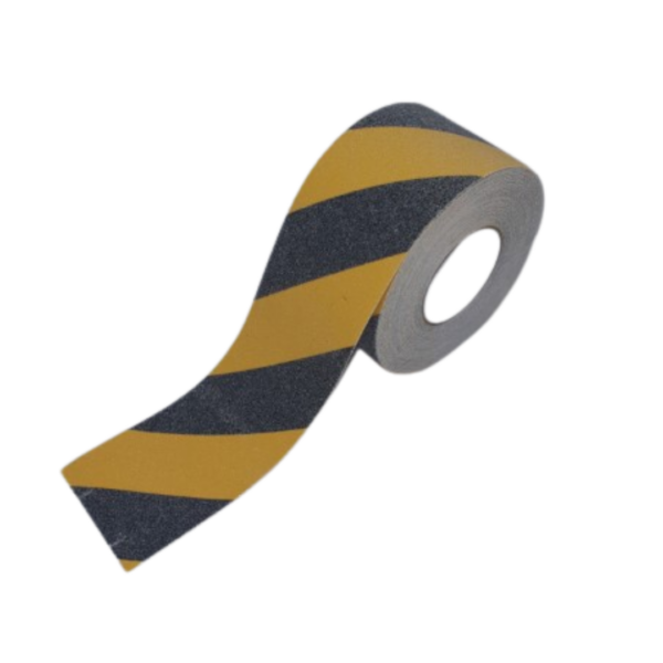 AntiSlip tape black/yellow 100mm x 18.3mtr